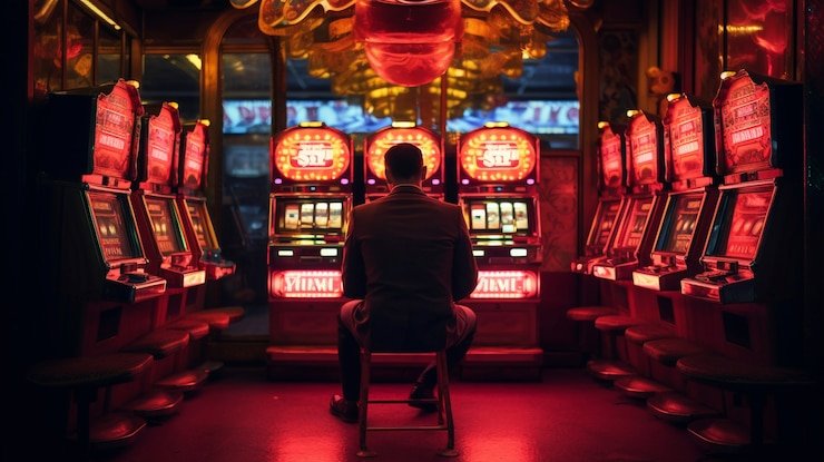 Tampilan Mega Wheel dengan segmen berwarna dan penunjuk di platform alexsabet88