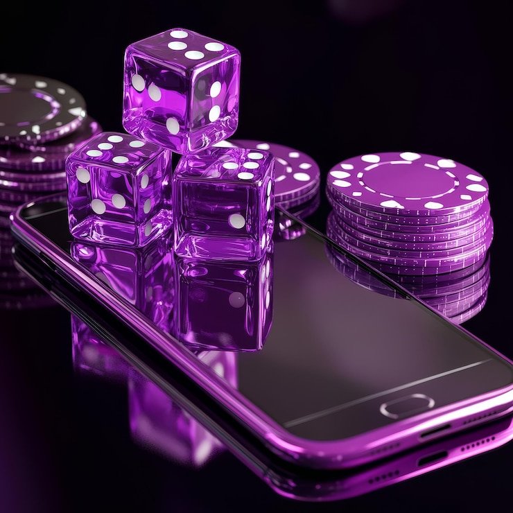 Layar detail permainan live-dealer dengan dealer profesional dan tampilan studio multi-kamera